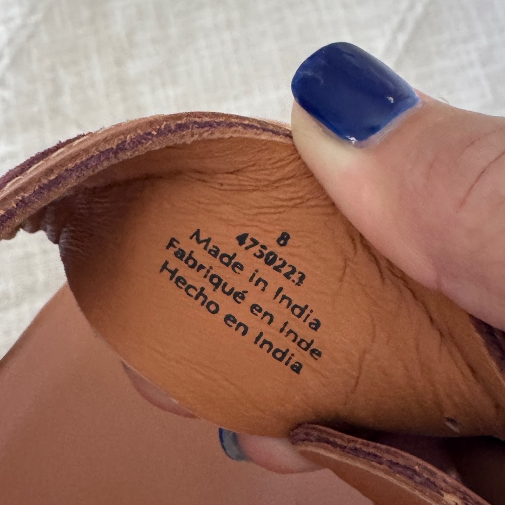 FREE PEOPLE REVELRY STUDDED SLIDE SANDAL - Picture 7 of 7